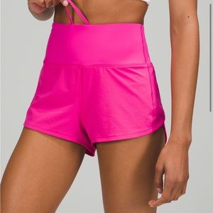 lululemon sped up high rise short 2.5” lined